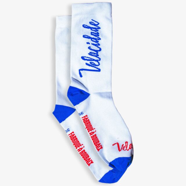 Atelier Velocidade - Chaussettes Cadence – Blanc / 39-42