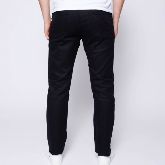 1083 - JEANS AJUSTE 103N LA GENTLE FACTORY coton bio filidenim flex uni noir