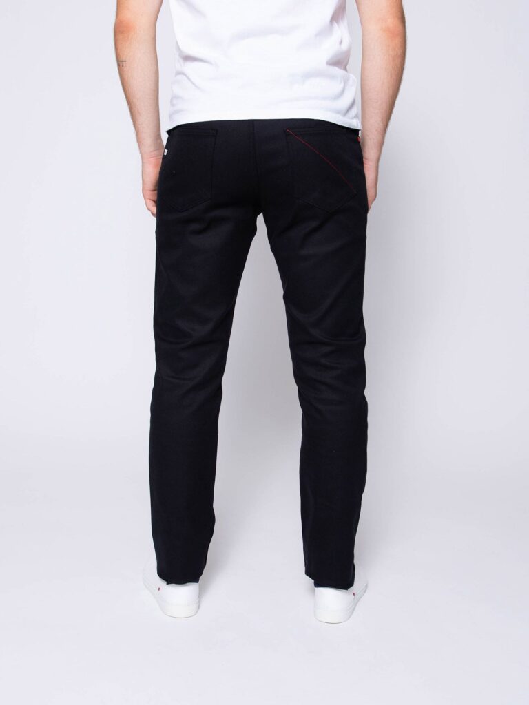 1083 - JEANS AJUSTE 103N LA GENTLE FACTORY coton bio filidenim flex uni noir