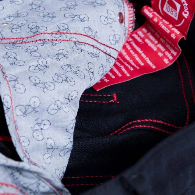 1083 - JEANS AJUSTE 103N LA GENTLE FACTORY coton bio filidenim flex uni noir