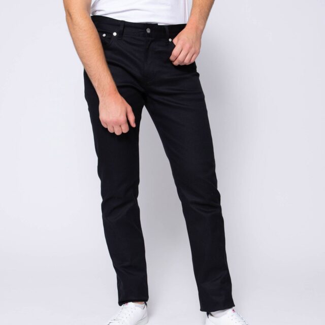 1083 - JEANS AJUSTE 103N LA GENTLE FACTORY coton bio filidenim flex uni noir