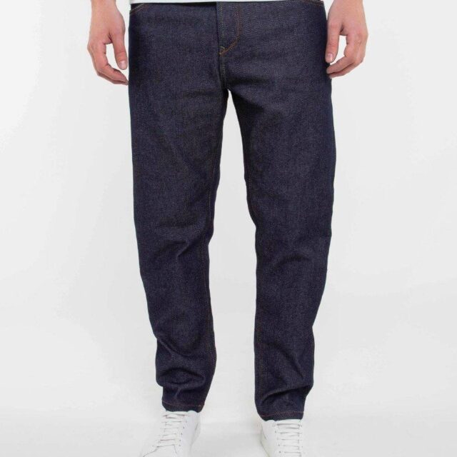 1083 - JEANS TAPERED 116N CONIQUE coton bio superdenimflex indigo brut