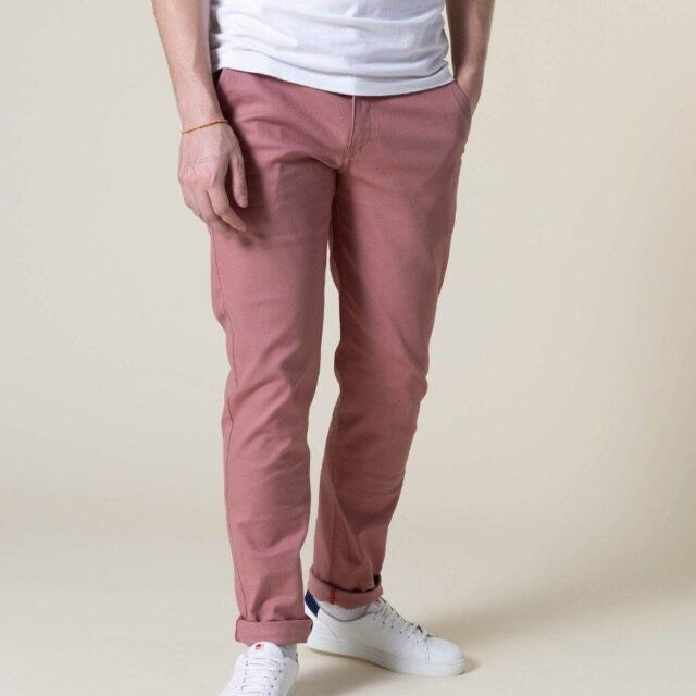 1083 - CHINO AJUSTE 163N coton bio filidenim flex uni quartz Homme