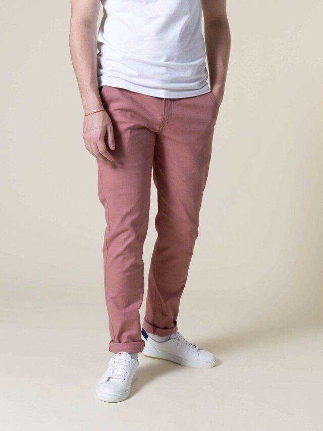 1083 - CHINO AJUSTE 163N coton bio filidenim flex uni quartz Homme