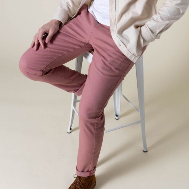 1083 - CHINO AJUSTE 163N coton bio filidenim flex uni quartz Homme