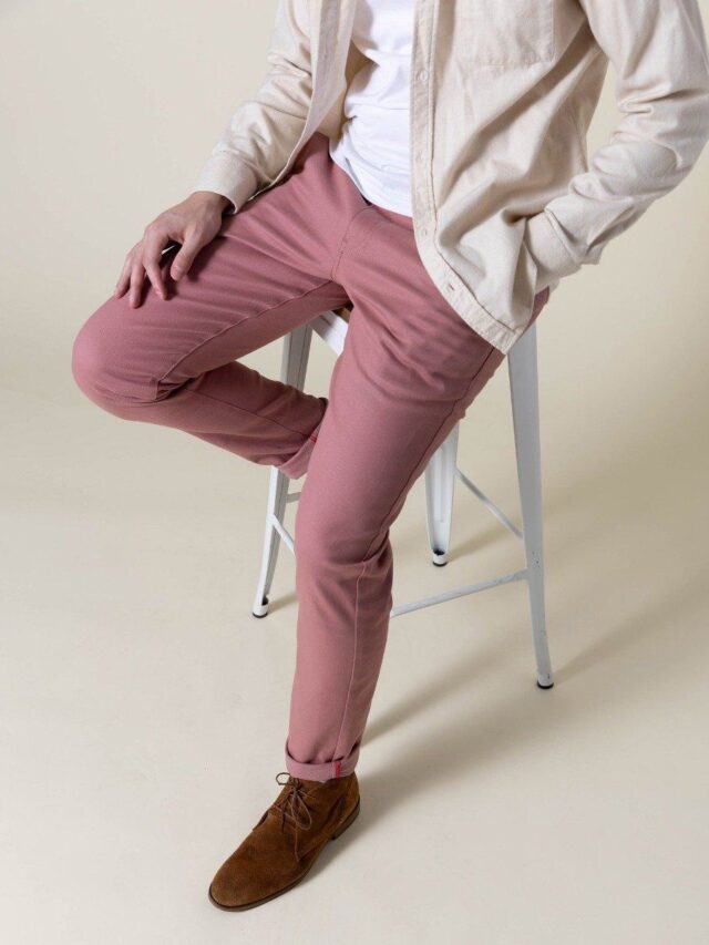 1083 - CHINO AJUSTE 163N coton bio filidenim flex uni quartz Homme