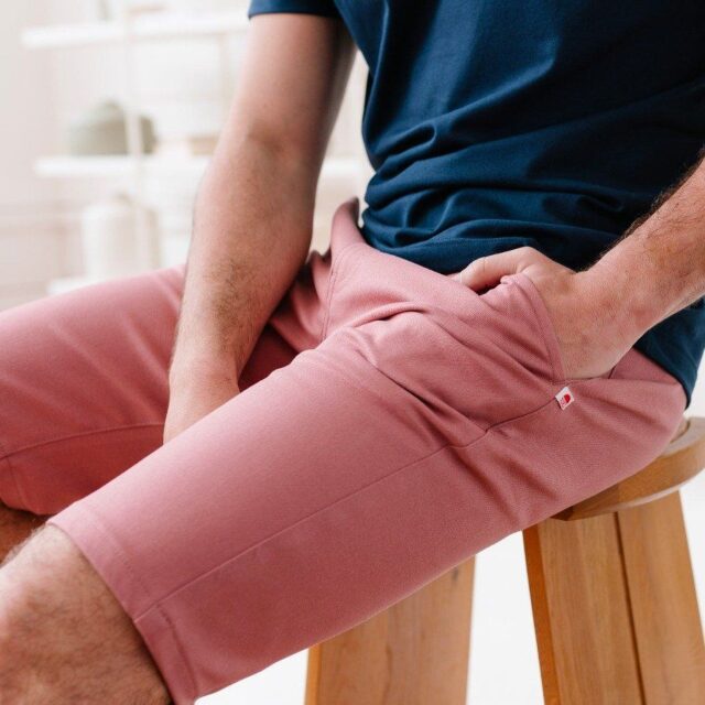 1083 - BERMUDA CHINO AJUSTE 169N coton bio filidenim flex uni rose quartz