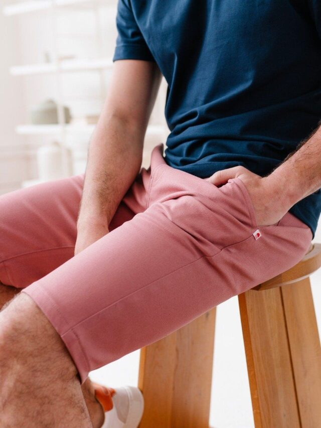 1083 - BERMUDA CHINO AJUSTE 169N coton bio filidenim flex uni rose quartz