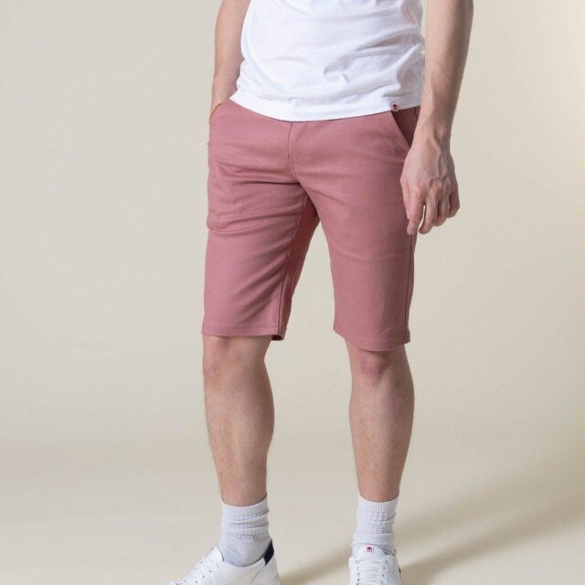 1083 - BERMUDA CHINO AJUSTE 169N coton bio filidenim flex uni rose quartz