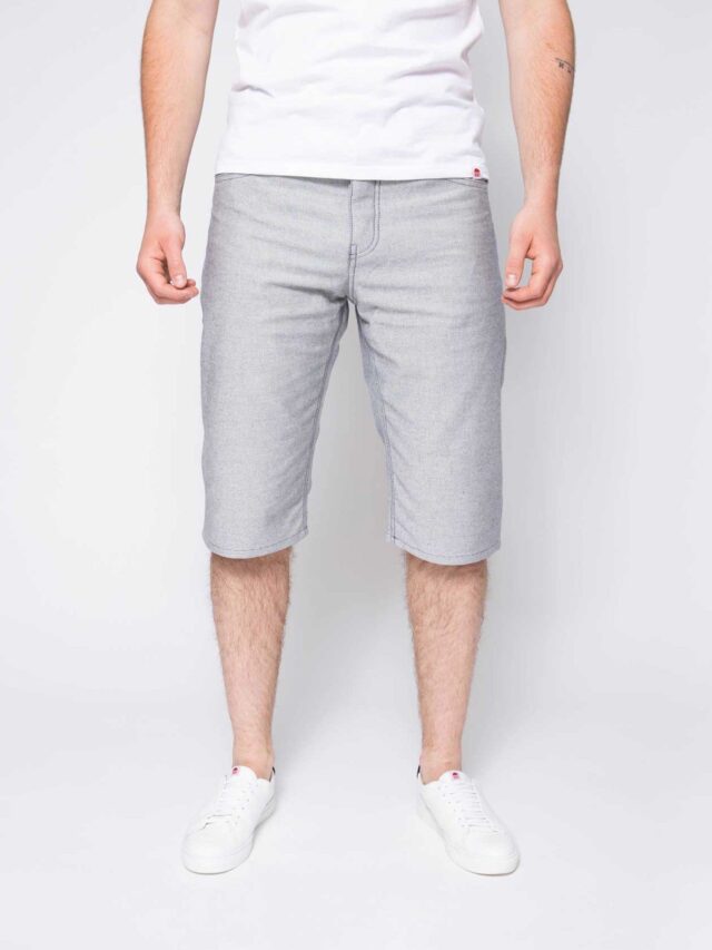 1083 - BERMUDA DROIT 171N coton bio denimoriginal bleu inverse Homme