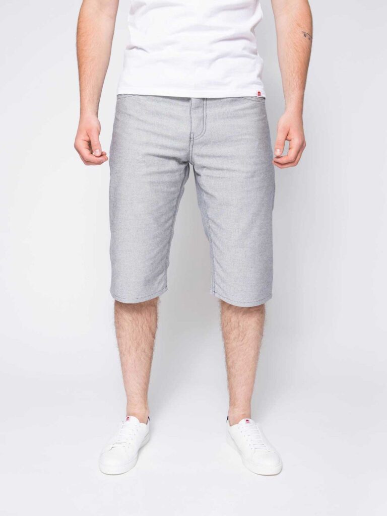 1083 - BERMUDA DROIT 171N coton bio denimoriginal bleu inverse Homme