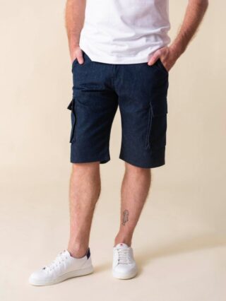 1083 - Short cargo jeans 179n