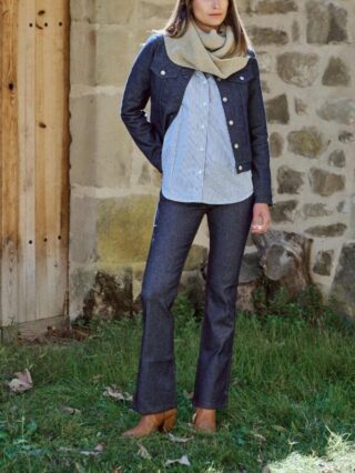 1083 - Jeans bootcut 202n evase