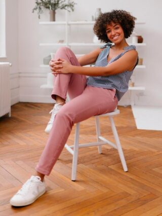 Chino ajuste 263n par la marque 1083 1083 - Chino ajuste 263n