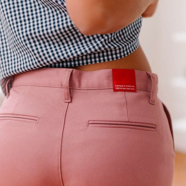 1083 - CHINO AJUSTE 263N coton bio filidenim flex uni quartz Femme