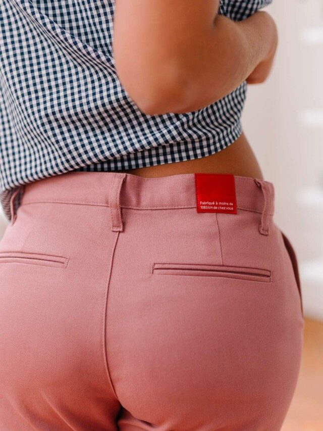 1083 - CHINO AJUSTE 263N coton bio filidenim flex uni quartz Femme