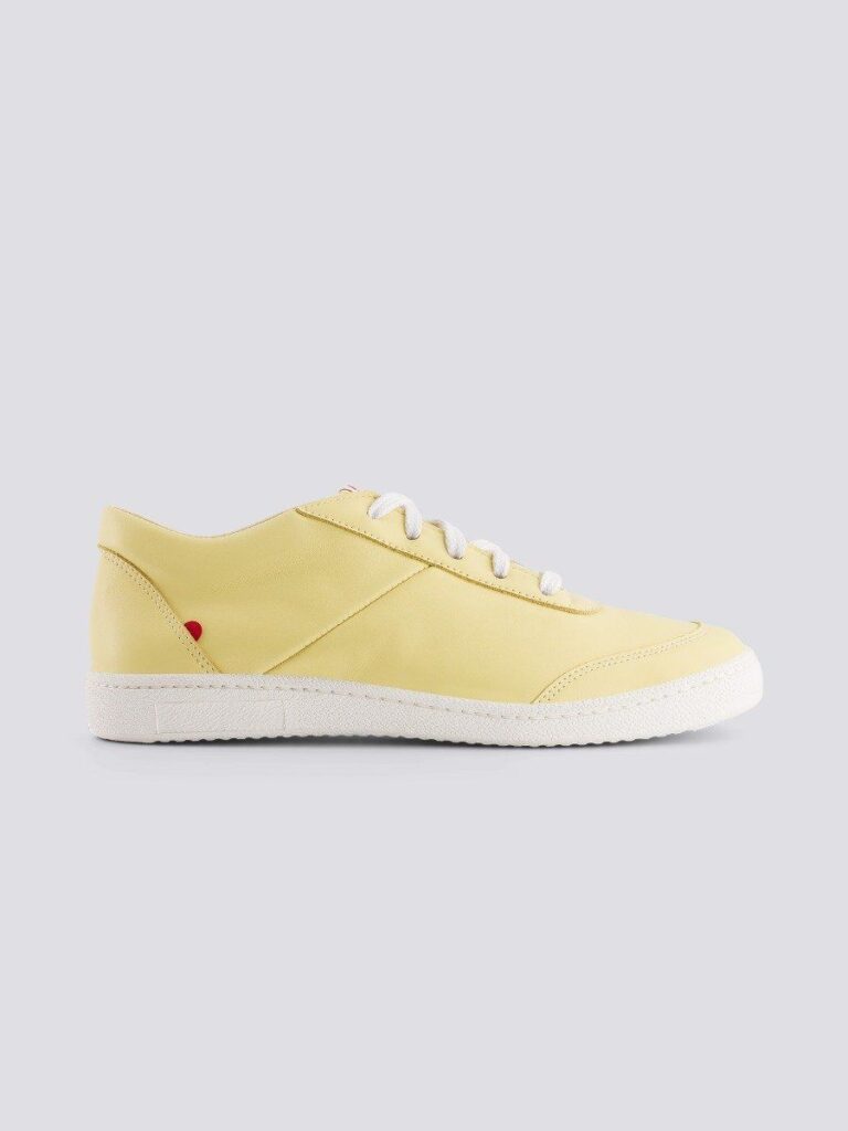 1083 - SNEAKERS 902 cuir jaune pastel Unisexe