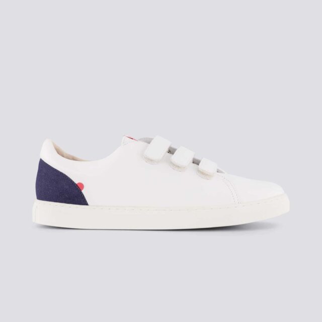 1083 - SNEAKERS 913 cuir bleu Unisexe