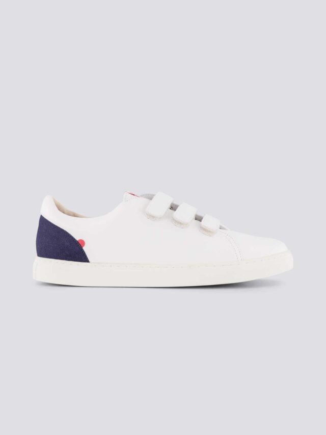 1083 - SNEAKERS 913 cuir bleu Unisexe