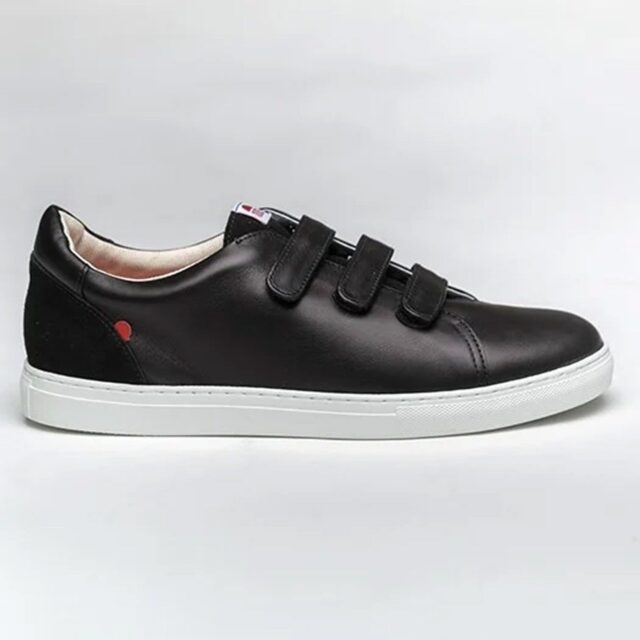 1083 - SNEAKERS 913 cuir noir Unisexe