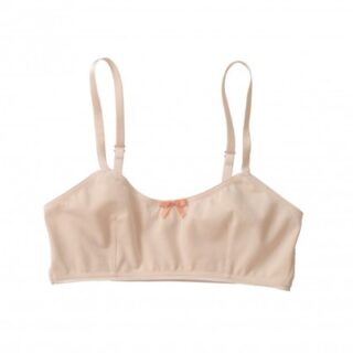 Matins d’avril - Brassière AGATHE coton bio rose poudre
