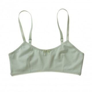 Brassière AGATHE coton bio verveine par la marque Matins d’avril Matins d’avril - Brassière AGATHE coton bio verveine