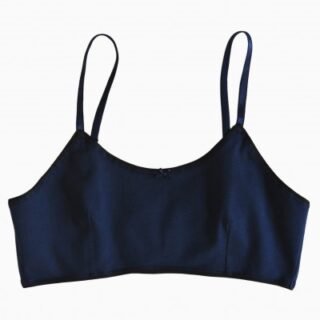 Matins d’avril - Brassière ALICE coton biologique marine