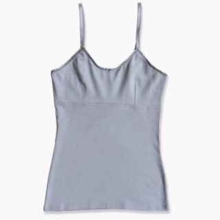 Matins d’avril - ALIX  top/brassière coton bio GRIS