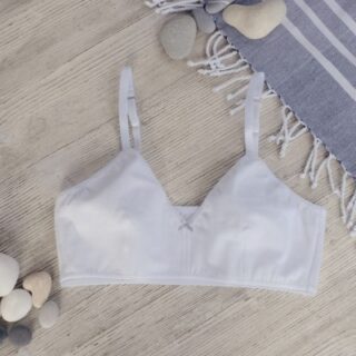 Matins d’avril - ANOUK BLANC- brassière coton bio