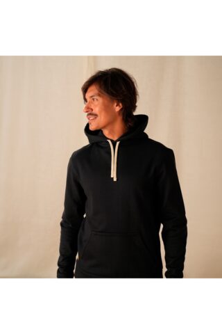 Le t-shirt Propre - Le hoodie en coton bio – Noir
