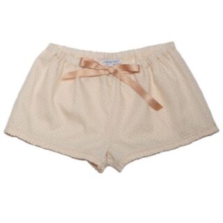 Matins d’avril - Shorty NINA PAILLETTES  coton nude