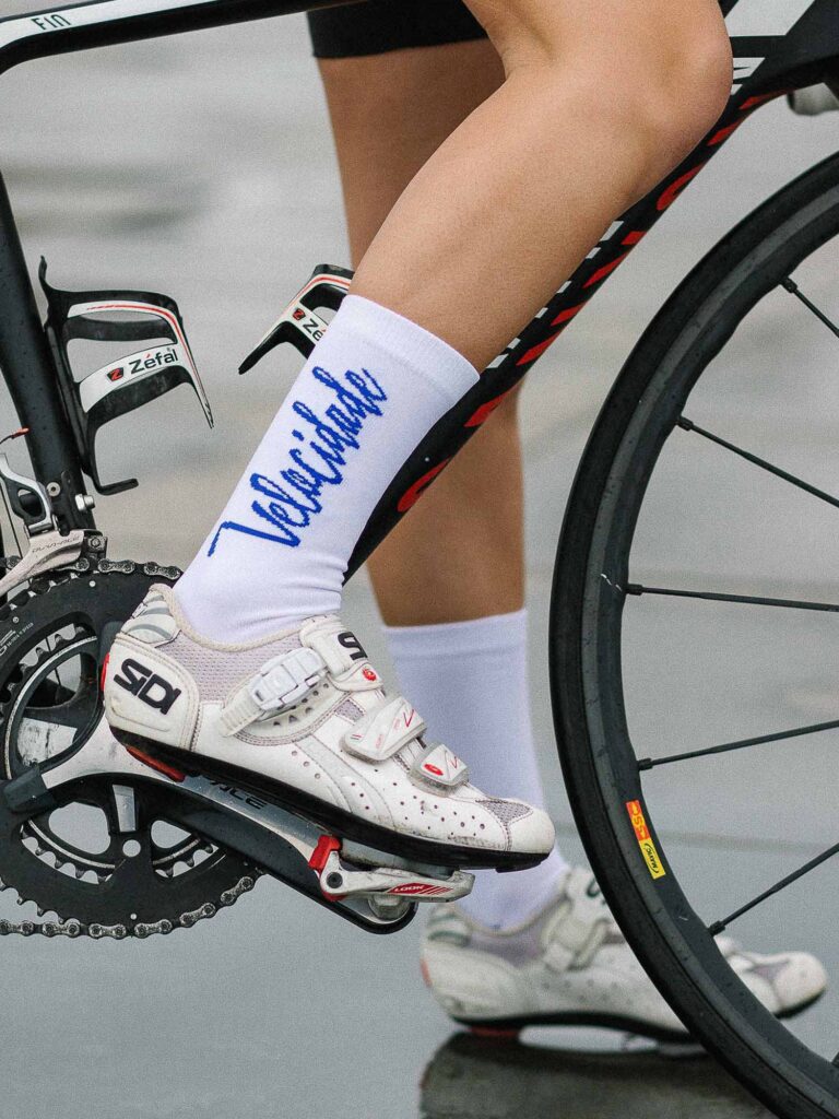 Atelier Velocidade - Chaussettes Cadence – Blanc / 39-42