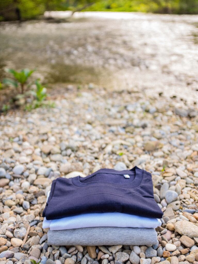 Atelier Velocidade - T-shirt Horizon (Coton) – Gris Chiné / S