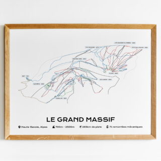 The Post Trace - Affiche Station Le Grand Massif