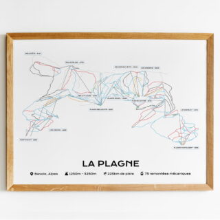 The Post Trace - Affiche Station La Plagne