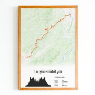 The Post Trace - Affiche LyonSaintéLyon