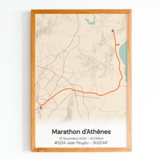 The Post Trace - Marathon d’Athènes