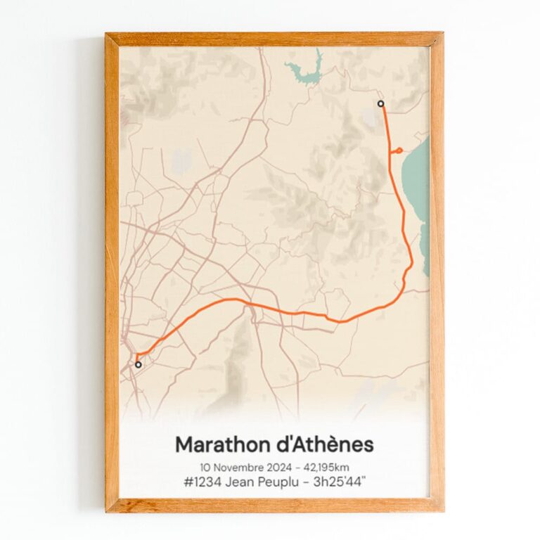 The Post Trace - Marathon d'Athènes