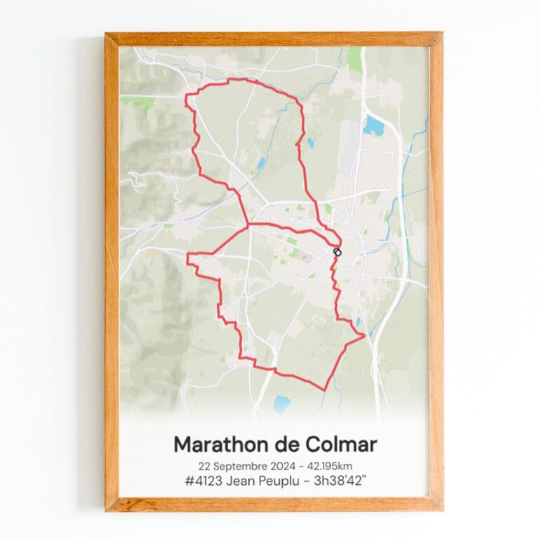 The Post Trace - Marathon de Colmar