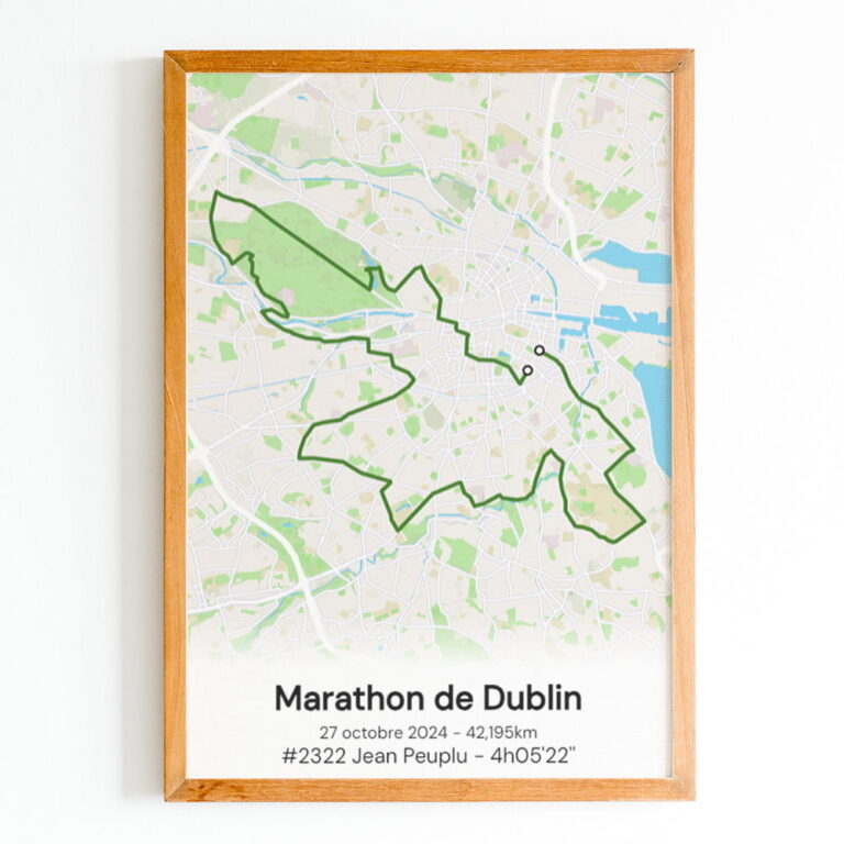 The Post Trace - Marathon de Dublin