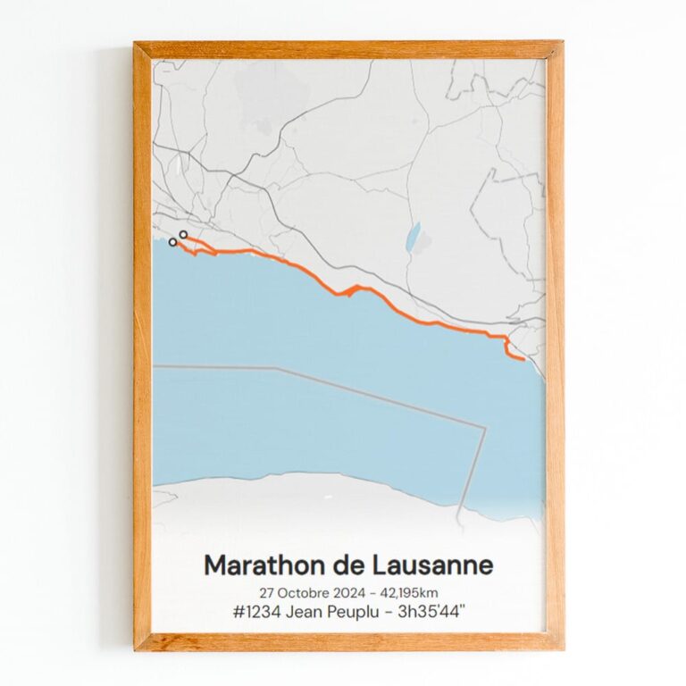 The Post Trace - Marathon de Lausanne