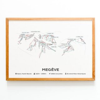 The Post Trace - Affiche Station Megève