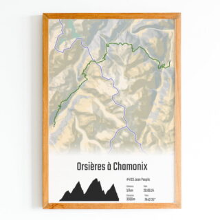 The Post Trace - Affiche De Orsières à Chamonix