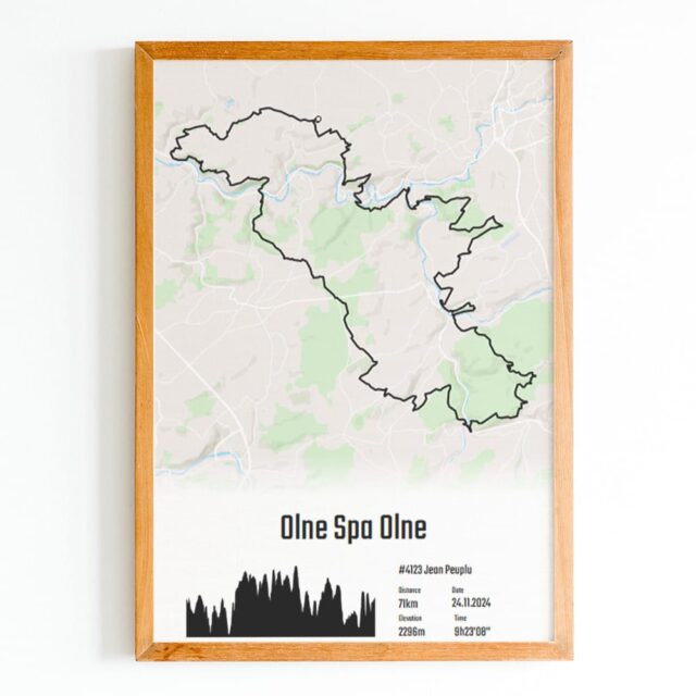 The Post Trace - Affiche Olne Spa Olne