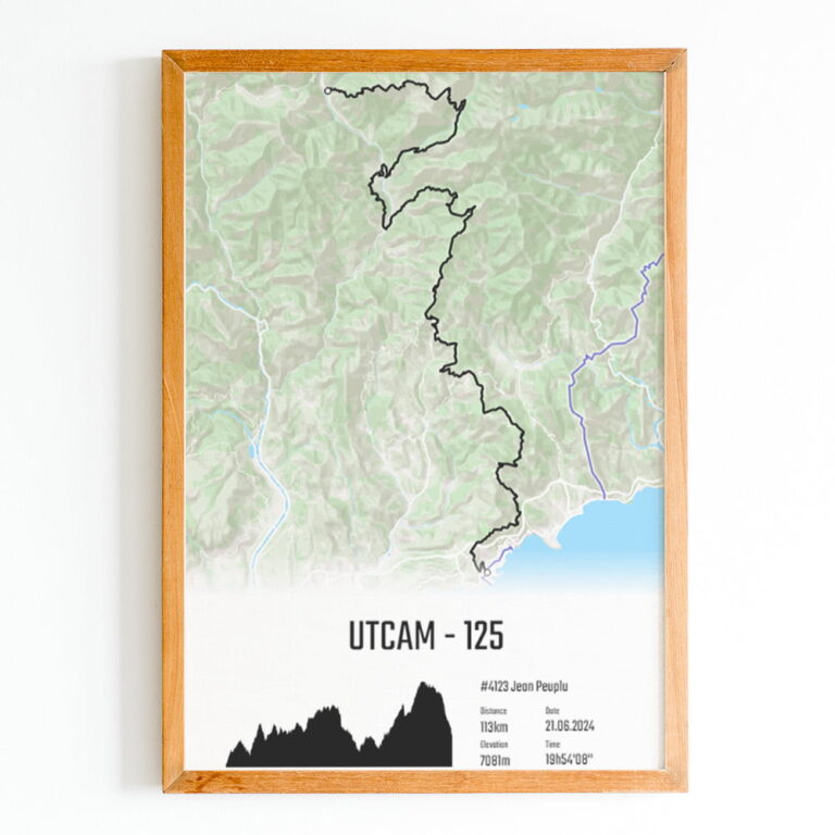 The Post Trace - UTCAM 120 - Ultra Trail® Côte d'Azur Mercantour