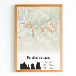 The Post Trace - Marathon du Larzac