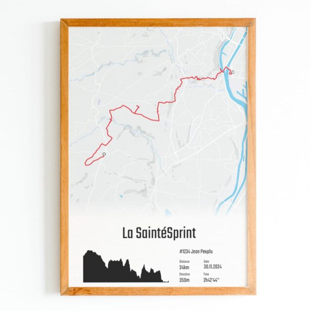 The Post Trace - Affiche SaintéSprint