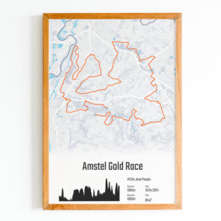 The Post Trace - Amstel Gold Race 100km  Affiche Cyclisme