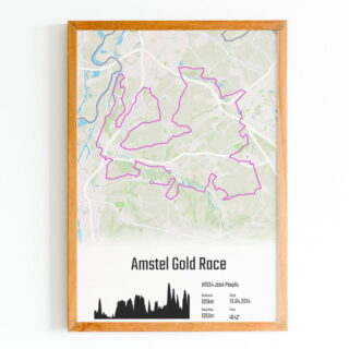 Amstel Gold Race 125km – Affiche Cyclisme par la marque The Post Trace The Post Trace - Amstel Gold Race 125km – Affiche Cyclisme