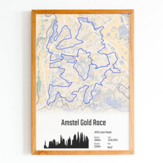 The Post Trace - Amstel Gold Race 200km – Affiche Cyclisme